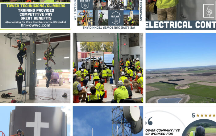 End of year best social posts for One Way Wireless Construction
