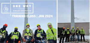 New training class for One Way Wireless Construction 