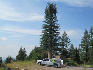 One Way Wireless Construction works maintenance in Glacier National Park 